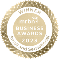 2023 Winner Small and Sensational MRBN Award Badge